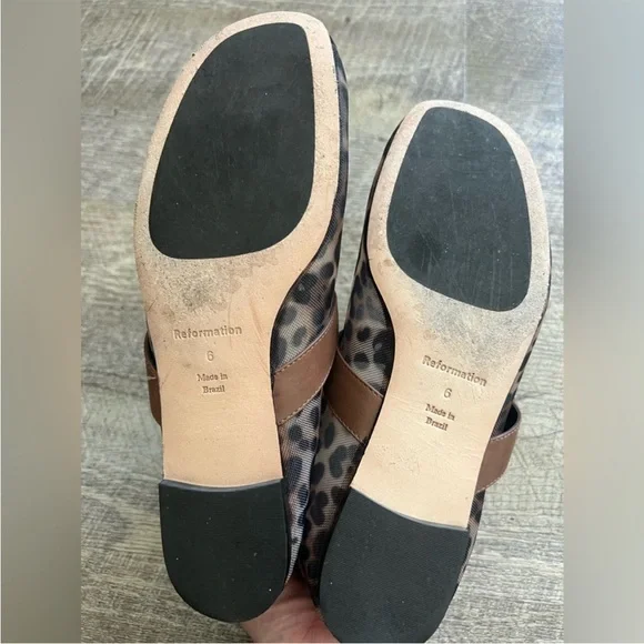Reformation Bethany Ballet Flat Multi - Size 6 - Picture 4 of 6